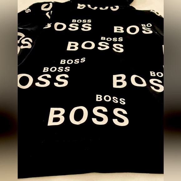 Hugo Boss Kids’ Black Sweater Hoodie (Pre-Loved) - Picture 6 of 11